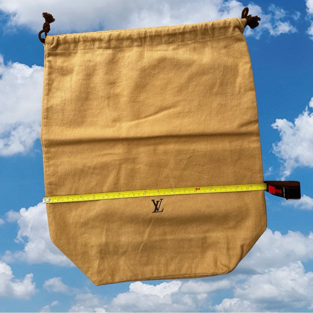 Louis Vuitton Large Authentic Drawstring Dust Bag… - image 2